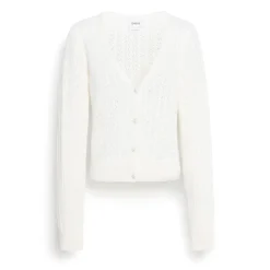 Women Barrie Cashmere lace cardigan