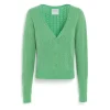 Women Barrie Cashmere lace cardigan