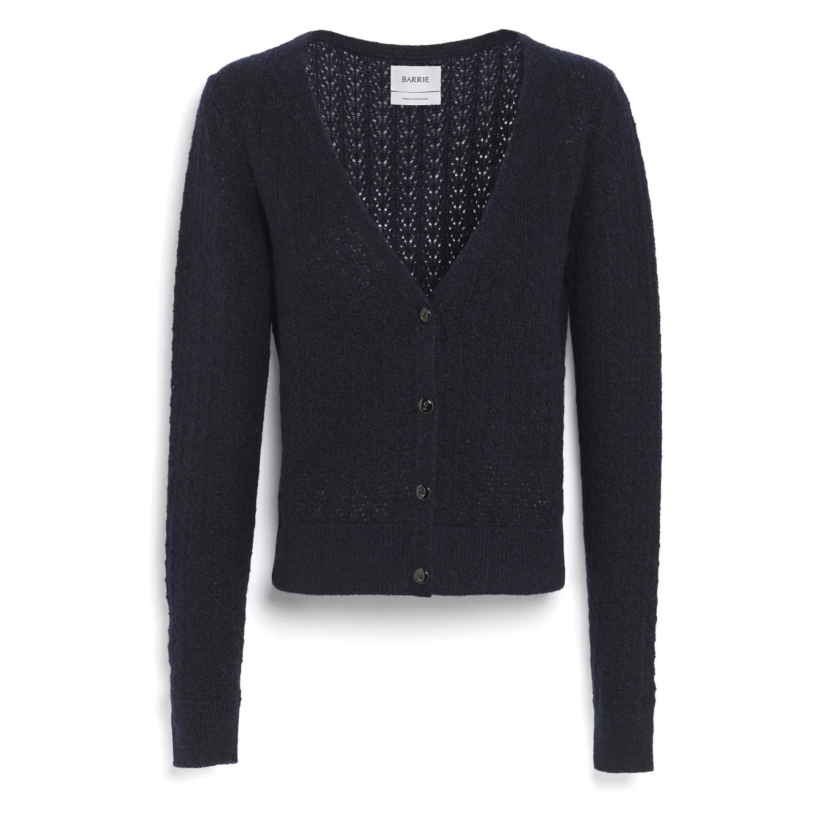 Women Barrie Cashmere lace cardigan