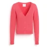 Women Barrie Cashmere lace cardigan