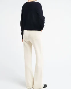 Women Barrie Cashmere lace cardigan