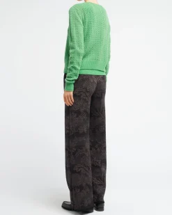 Women Barrie Cashmere lace cardigan