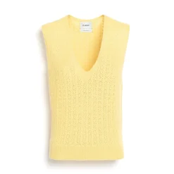 Women Barrie Cashmere lace top