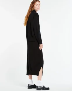 Women Barrie Cashmere polo collar jumper