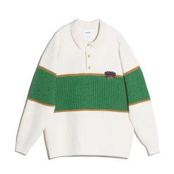 Barrie Cashmere polo neck jumper