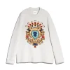 Barrie Cashmere round-neck jumper with jewel pattern