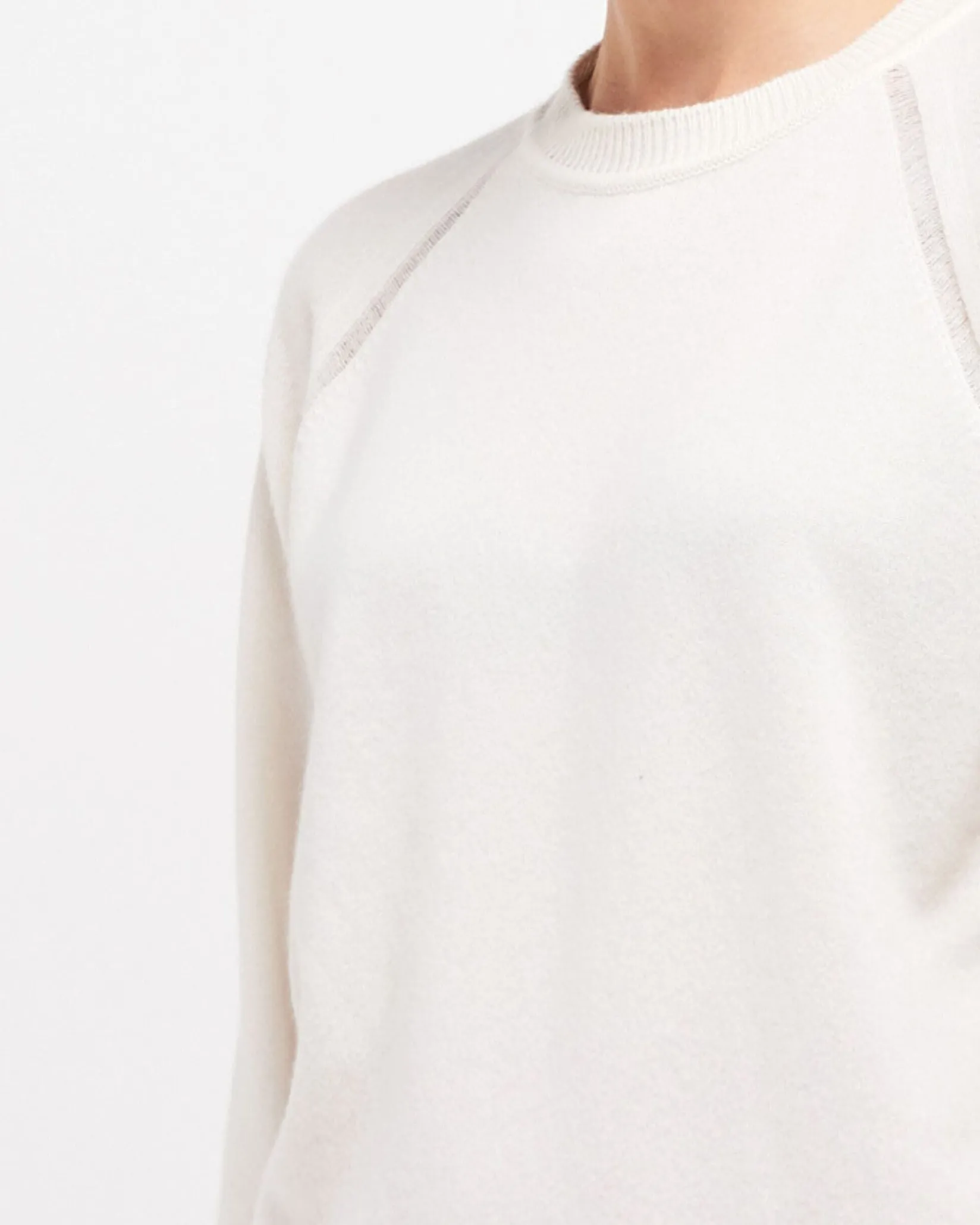 Women Barrie Cashmere round-neck jumper