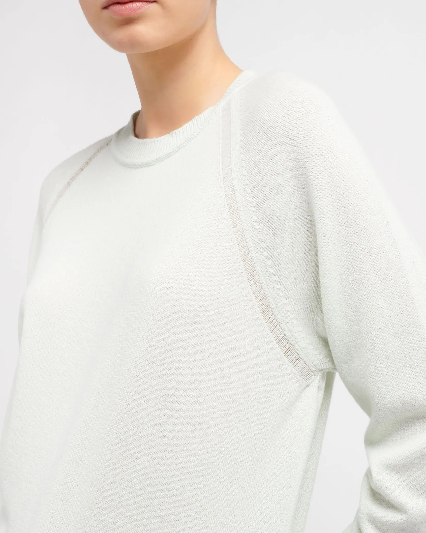 Women Barrie Cashmere round-neck jumper