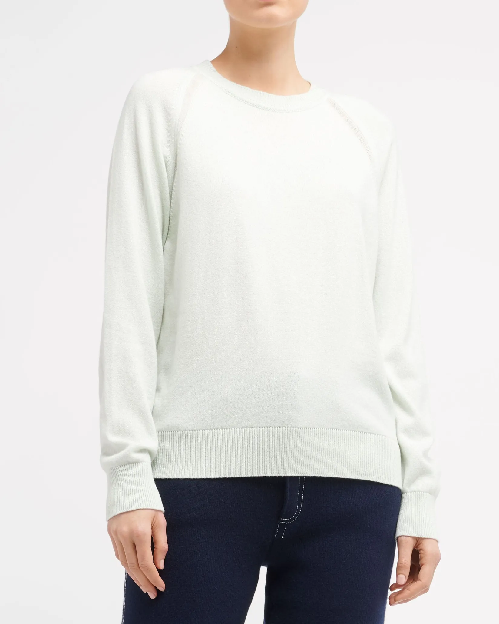 Women Barrie Cashmere round-neck jumper