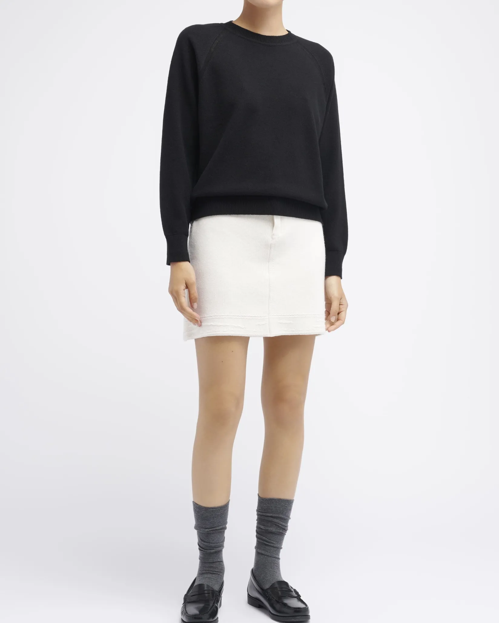 Women Barrie Cashmere round-neck jumper