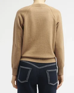 Women Barrie Cashmere round-neck jumper