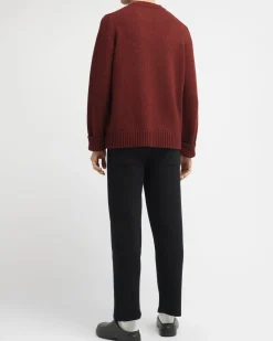 Barrie Cashmere round-neck jumper with jewel pattern