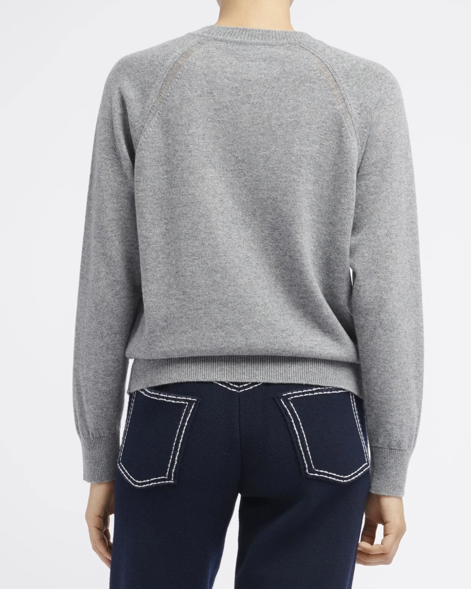 Women Barrie Cashmere round-neck jumper
