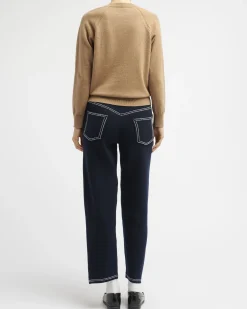 Women Barrie Cashmere round-neck jumper