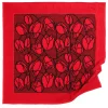 Women Barrie Cashmere scarf with floral motif