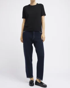 Women Barrie Cashmere short sleeved top