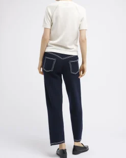 Women Barrie Cashmere short sleeved top