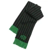 Women Barrie Cashmere striped scarf
