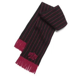 Women Barrie Cashmere striped scarf