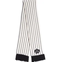 Women Barrie Cashmere striped scarf