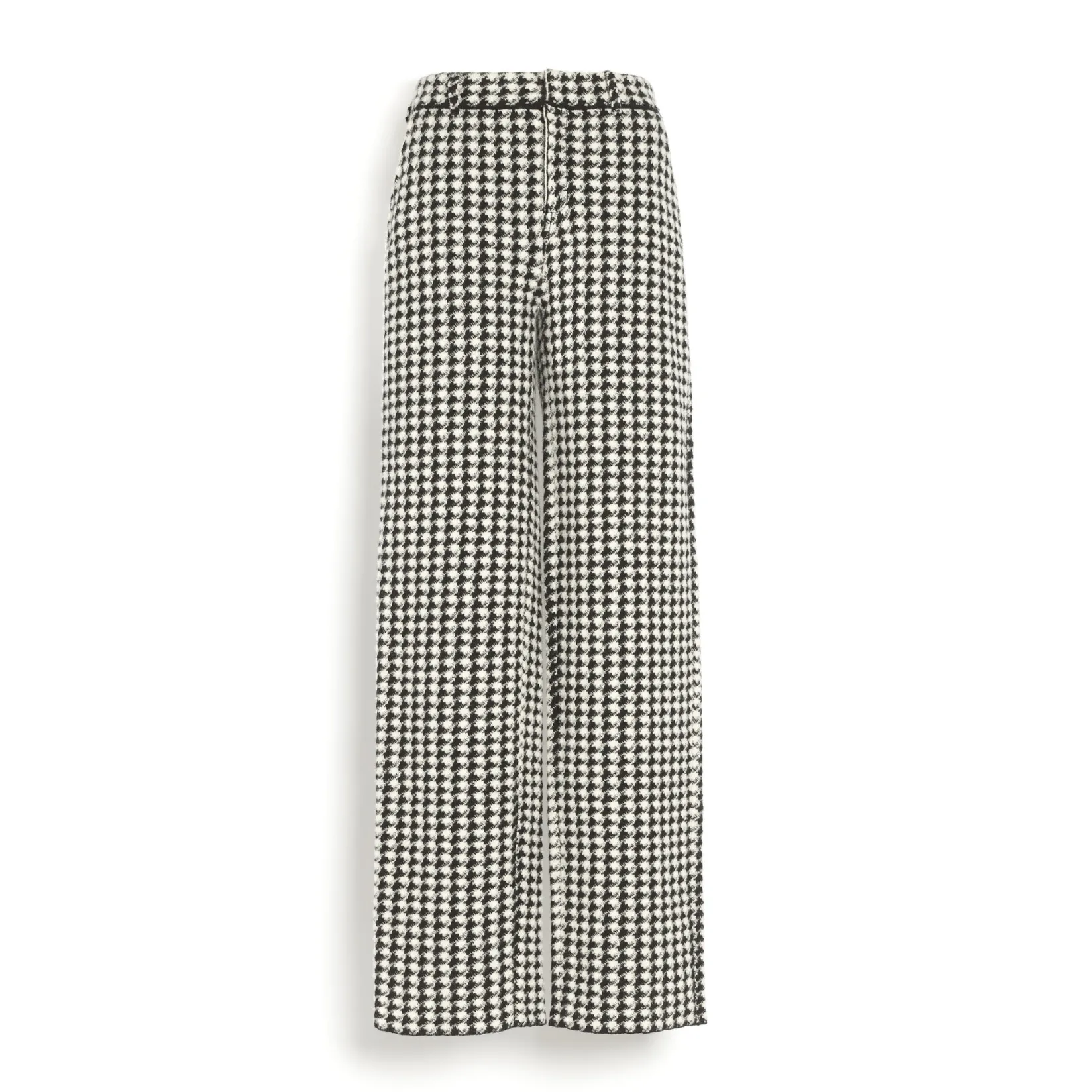 Women Barrie Cashmere suit trousers with a houndstooth motif