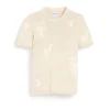 Women Barrie Cashmere top with a floral motif