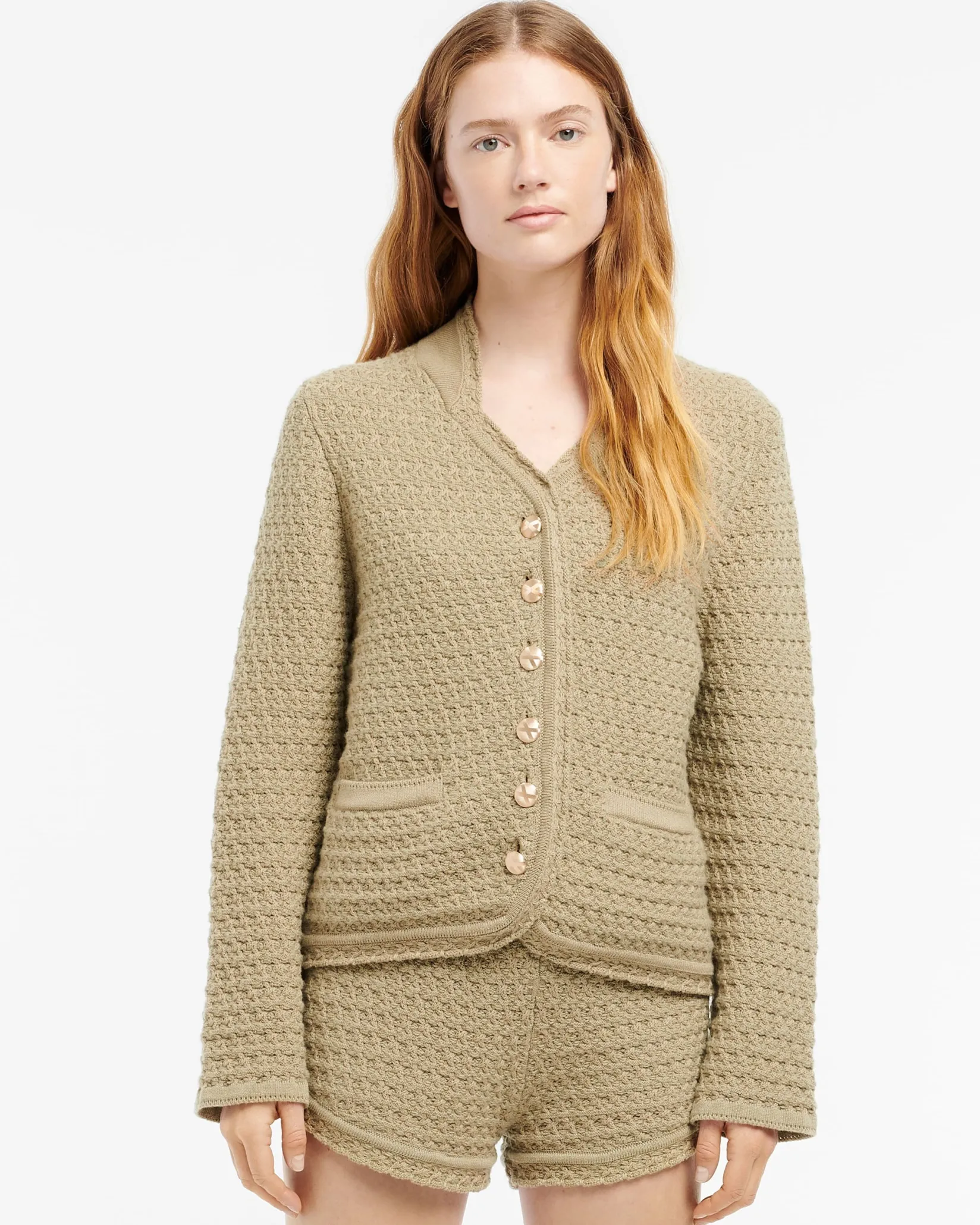 Women Barrie Cashmere tweed jacket