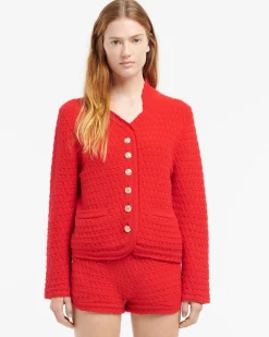 Women Barrie Cashmere tweed jacket