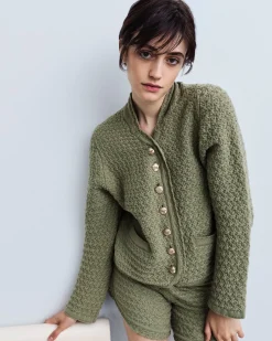 Women Barrie Cashmere tweed jacket