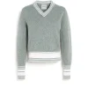 Women Barrie Cashmere V-neck jumper