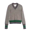 Women Barrie Cashmere V-neck jumper