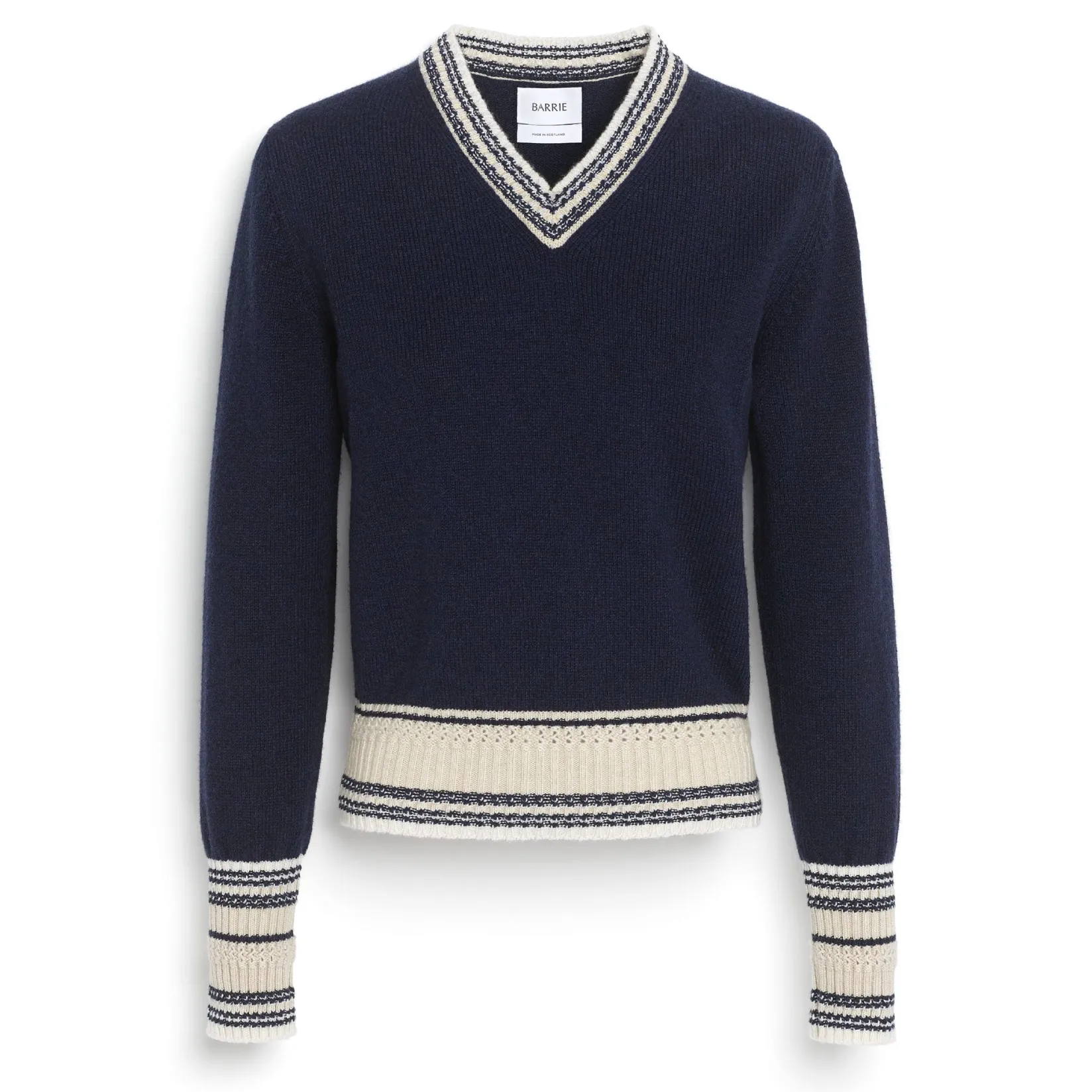 Women Barrie Cashmere V-neck jumper