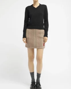 Women Barrie Cashmere V-neck jumper