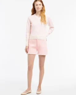 Women Barrie Cashmere V-neck jumper