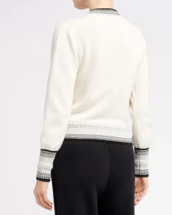 Women Barrie Cashmere V-neck jumper