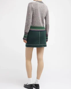 Women Barrie Cashmere V-neck jumper