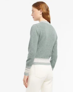 Women Barrie Cashmere V-neck jumper