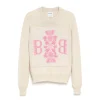 Women Barrie 3D cashmere logo round-neck jumper