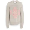 Women Barrie 3D cashmere logo round-neck jumper