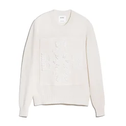 Women Barrie 3D cashmere logo round-neck jumper