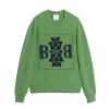 Barrie 3D cashmere logo round-neck jumper