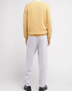 Barrie 3D logo V-neck cashmere cardigan
