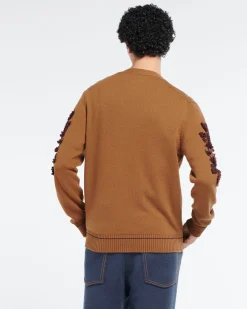 Barrie 3D logo V-neck cashmere cardigan