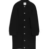 Women Barrie Denim cashmere and cotton long jacket