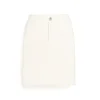 Women Barrie Denim cashmere and cotton skirt