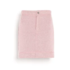 Women Barrie Denim cashmere and cotton skirt