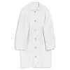 Women Barrie Denim cashmere and cotton long jacket