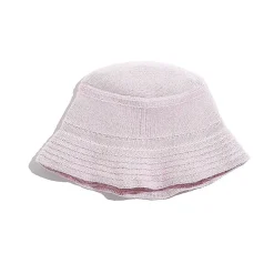 Women Barrie Denim cashmere and cotton bucket hat