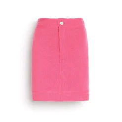Women Barrie Denim cashmere and cotton skirt