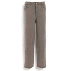 Barrie Denim cashmere and cotton trousers